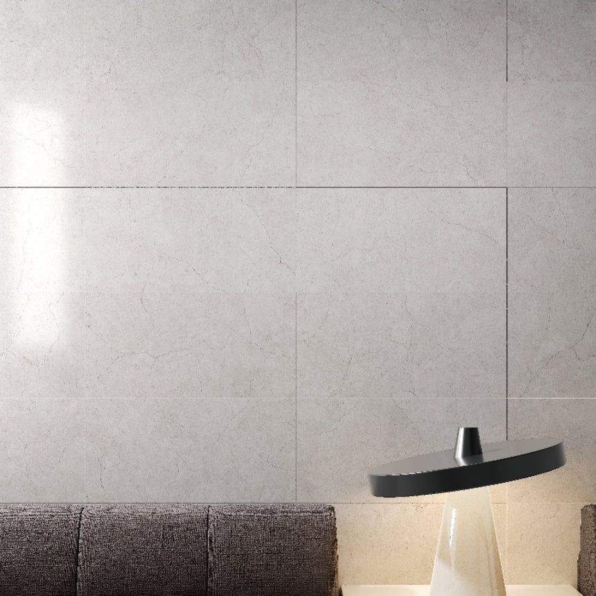 Crema Marfil 300x600 Silktec Bianco Marble Look Tile