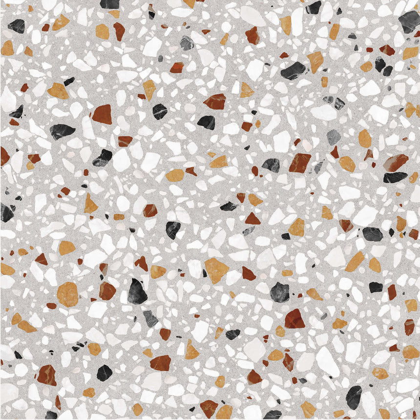 Agglo Murano 600x600mm Matt Terrazzo Look Tile
