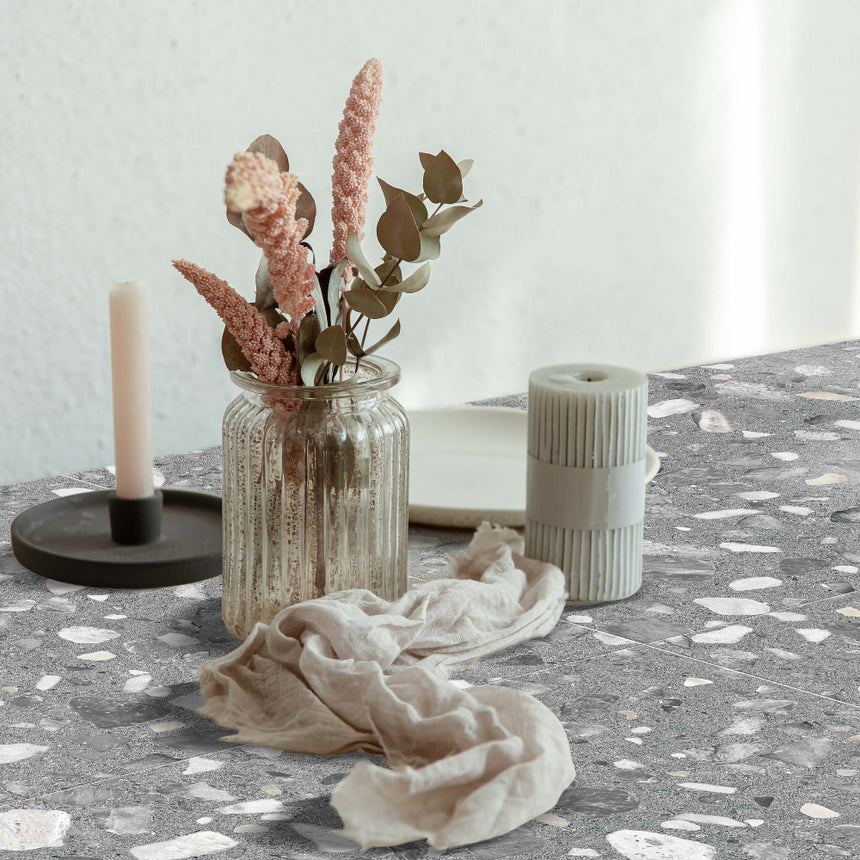 Agglo Rialto 300x600mm Matt Terrazzo Look Tile