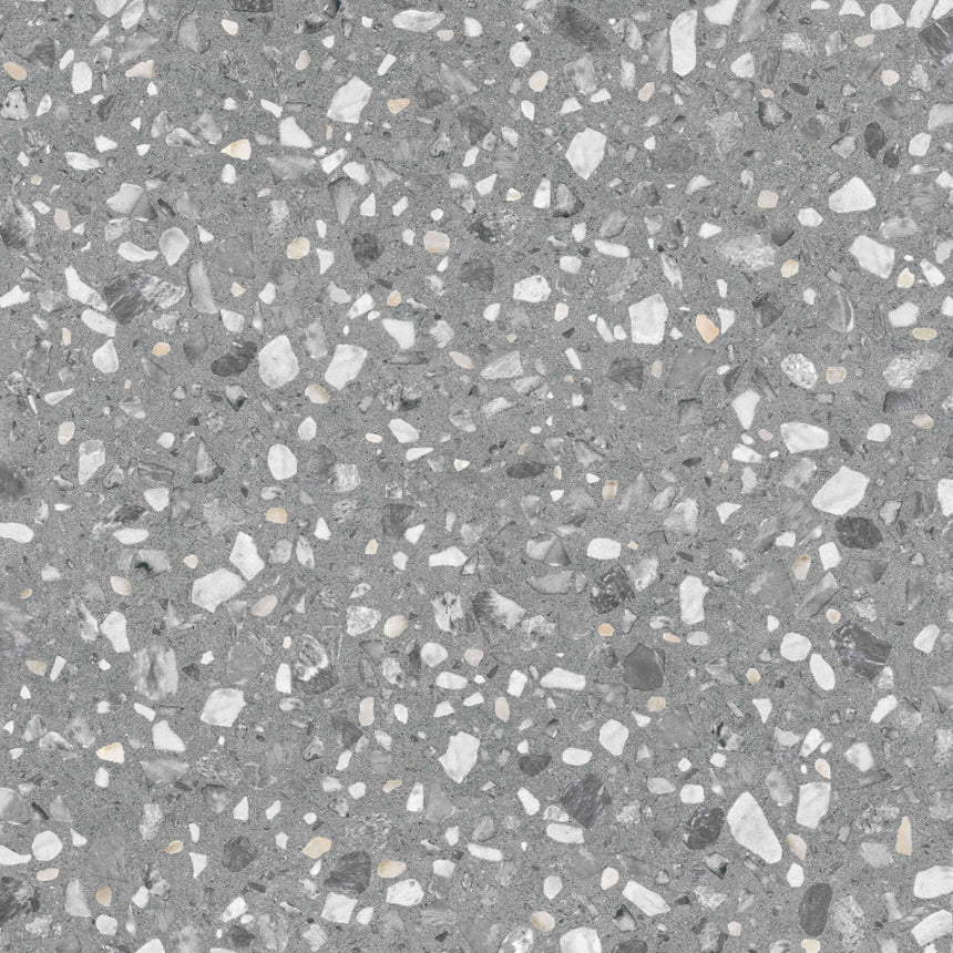 Agglo Rialto 600x600mm Matt Terrazzo Look Tile