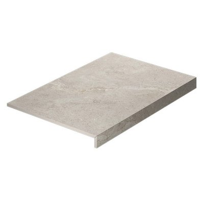 Anthology Crema 400x600mm Drop Edge External Bullnose Natural Stone Look Tile