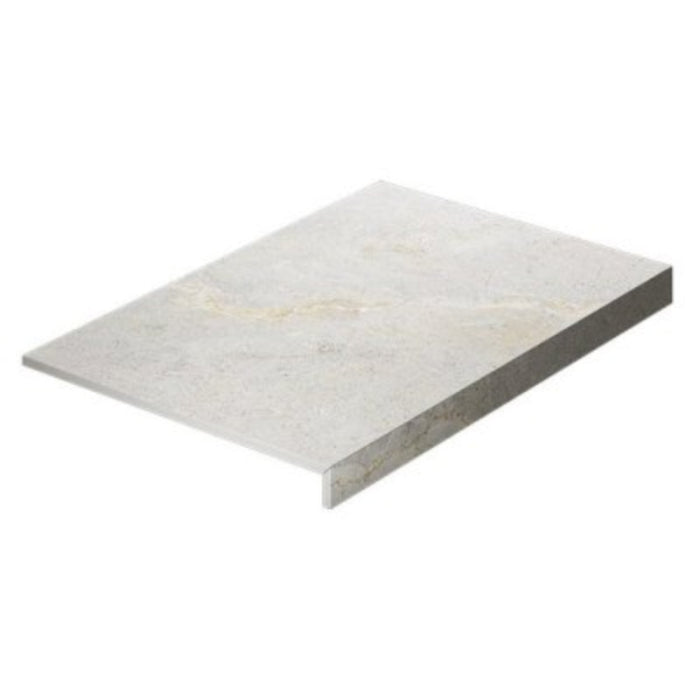 Anthology Crystal 400x600mm Drop Edge External Bullnose Natural Stone Look Tile