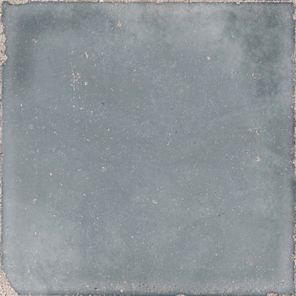 Atlantique Bleu Matt 200x200mm Handmade Look Blue Large Square Tile