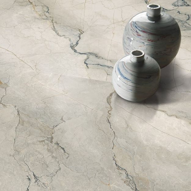 Bolgheri Stone Gardenia 600x600mm Natural Matt Finish Porcelain Tile