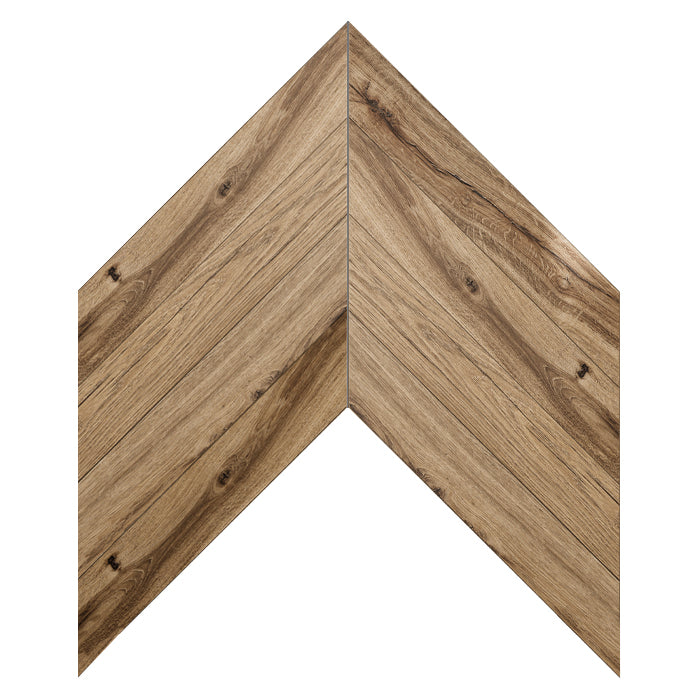 Bona Chevron XL Nut 850x150mm Timber Look Tile