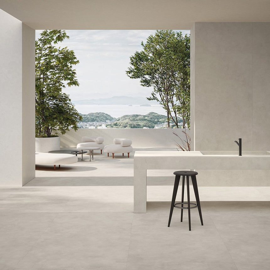 Boost Expression Haze 600x600mm Matt Sensitech Concrete Look Tile