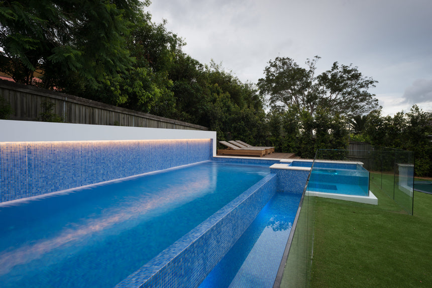 Leyla Pool Mosaic Bora Bora