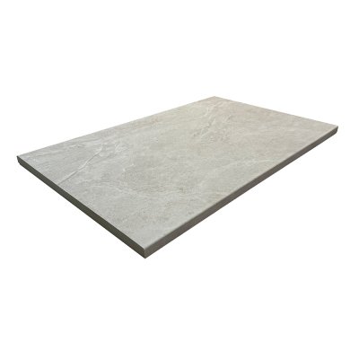 Capri Salt Pencil Edge Bullnose 400x600