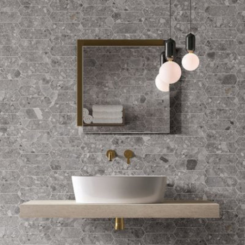 Ceppo Stone Dark 264x305 Picket Mosaic