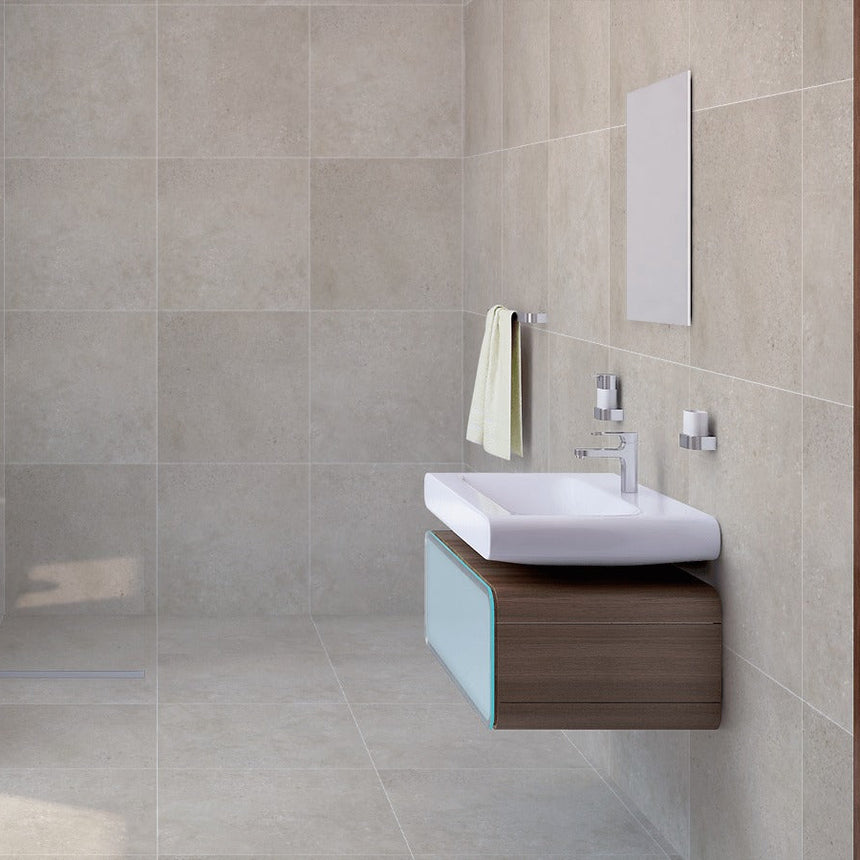 Concrete Rock Sand 300x300 Matt Concrete Look tile