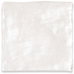 Iris White 100x100mm Spanish Small Square Ceramic Wall Tile