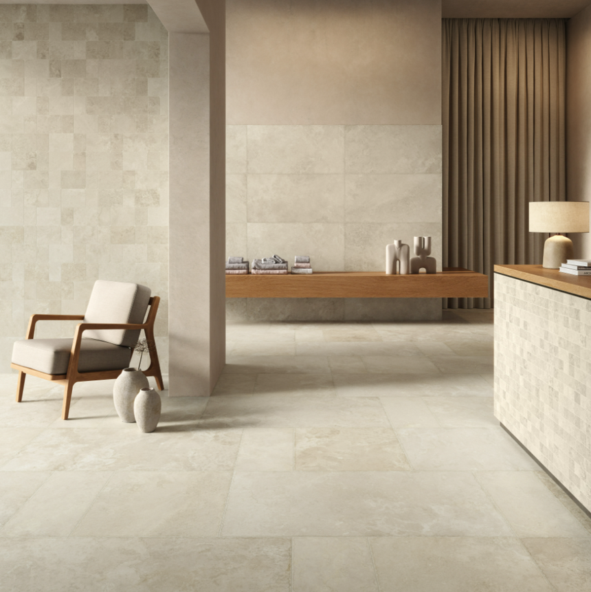 Caesar Histoire Arras 600x1200 Matt Stone Look Porcelain Tile