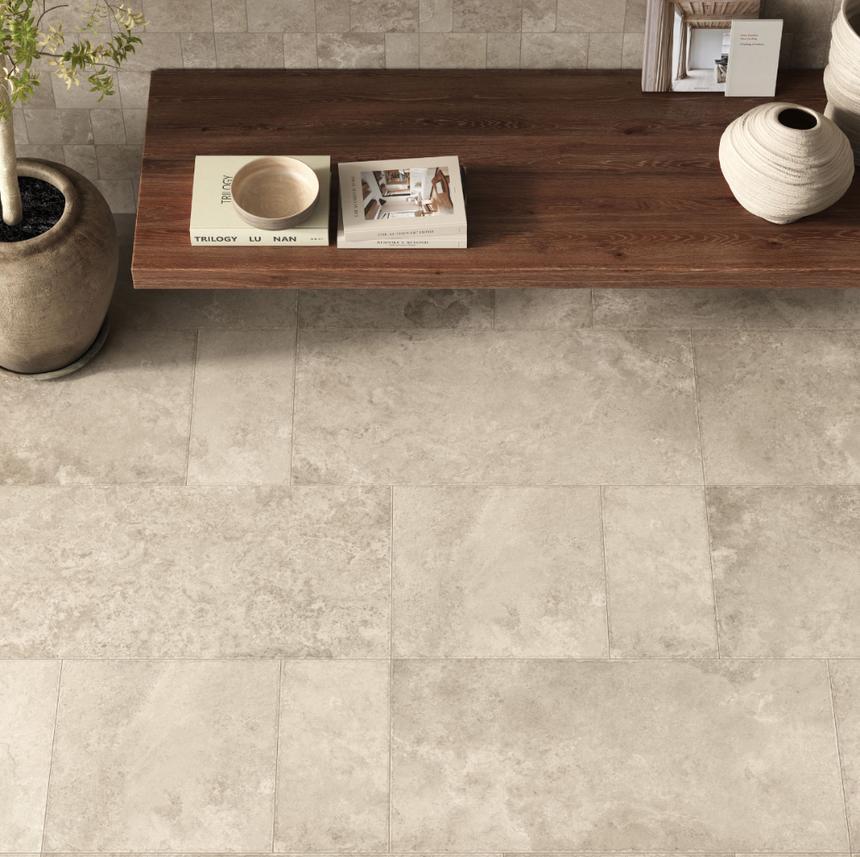 Caesar Histoire Beaune 300x600 Matt Stone Look Porcelain Tile
