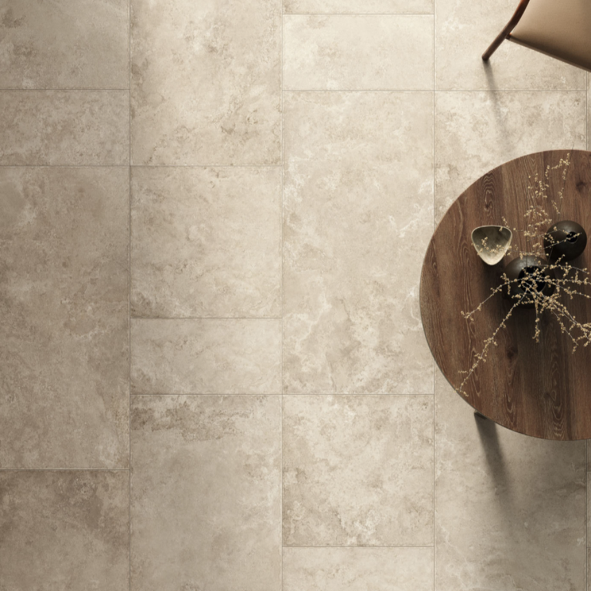 Caesar Histoire Beaune 600x600 Matt Stone Look Porcelain Tile