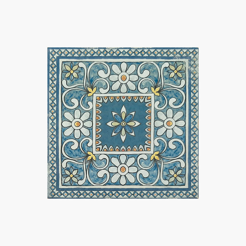 Marlow Tansy Matte 115x115mm Encaustic Look Tile