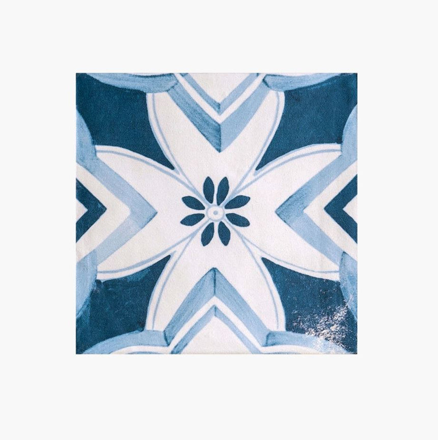 Marlow Carolina Matte 115x115mm Encaustic Look Tile