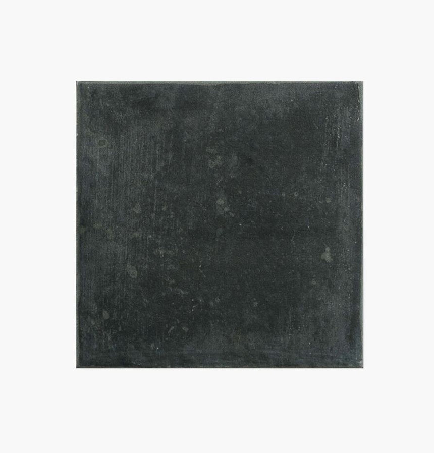 Marlow Oasis Black Matte 115x115mm Encaustic Look Tile