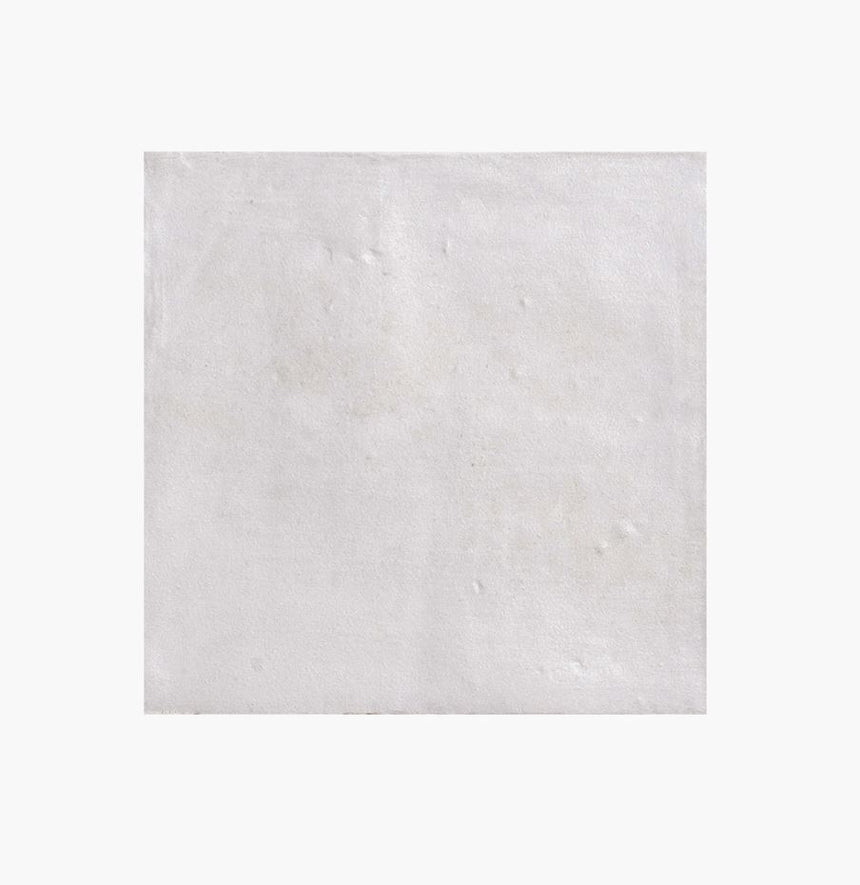 Marlow White Whale Matte 115x115mm Encaustic Look Tile