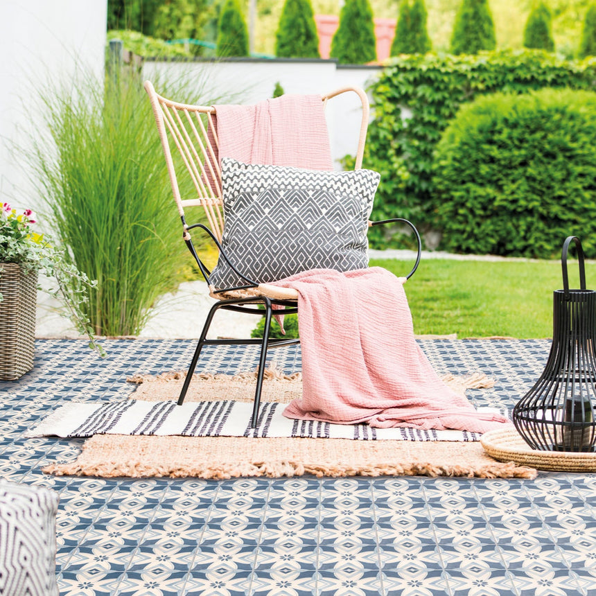 Marlow Carolina Matte 115x115mm Encaustic Look Tile