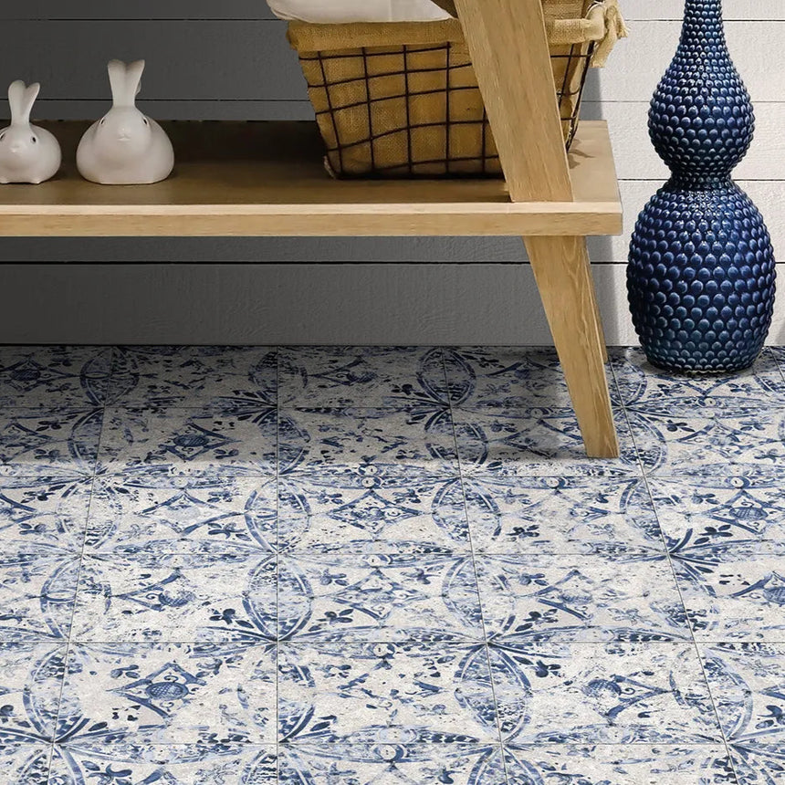 Mystique Lisbona 205x205mm Vintage Encaustic Look Tile