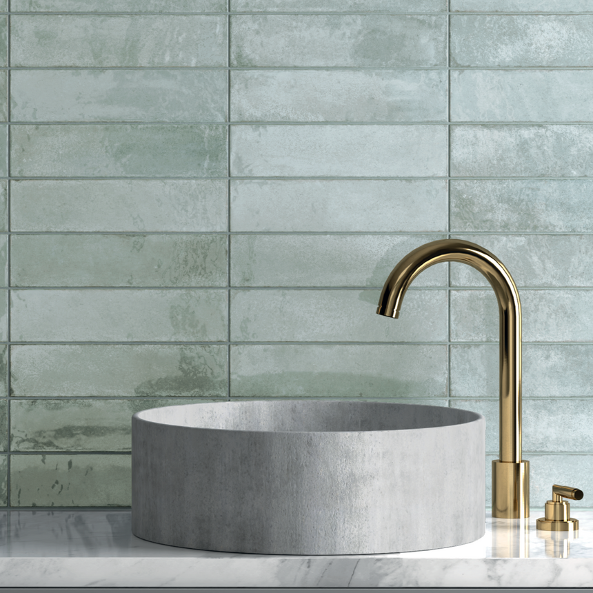 Acquarello Ocean 60x246mm Gloss Subway Tile