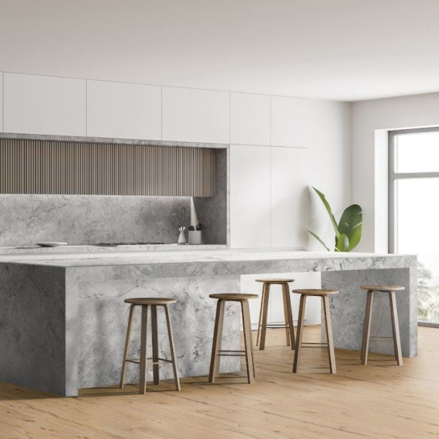 Aurora Super White Dolomite 600x1200mm Marble Look Tile