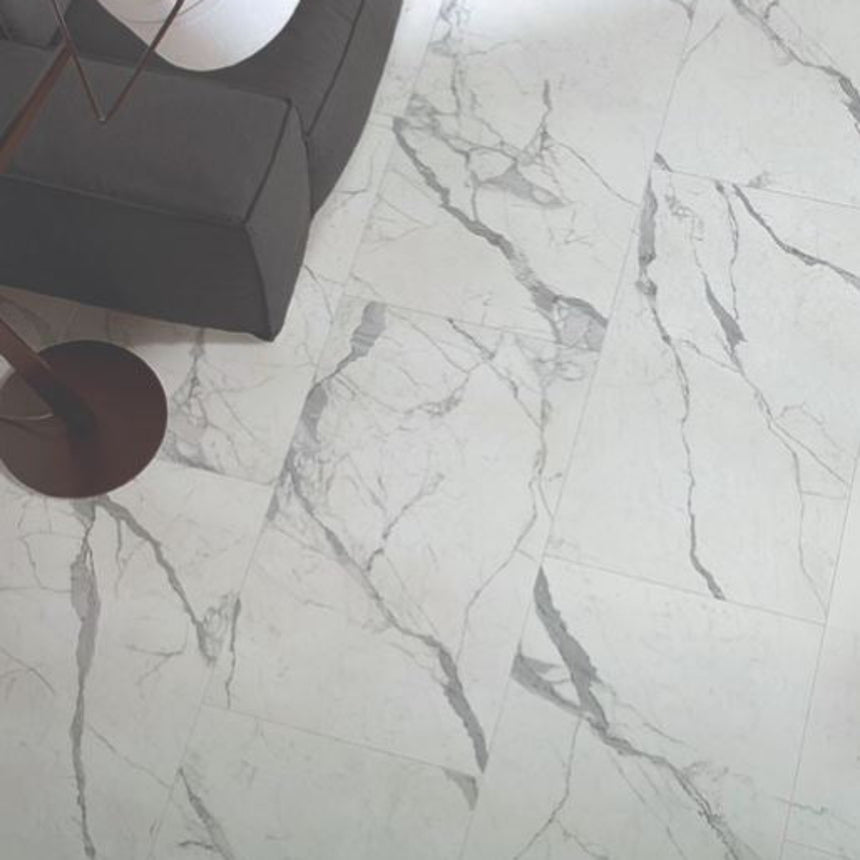 Superb Marble Statuario Superiore 300x600mm Marble Look Tile
