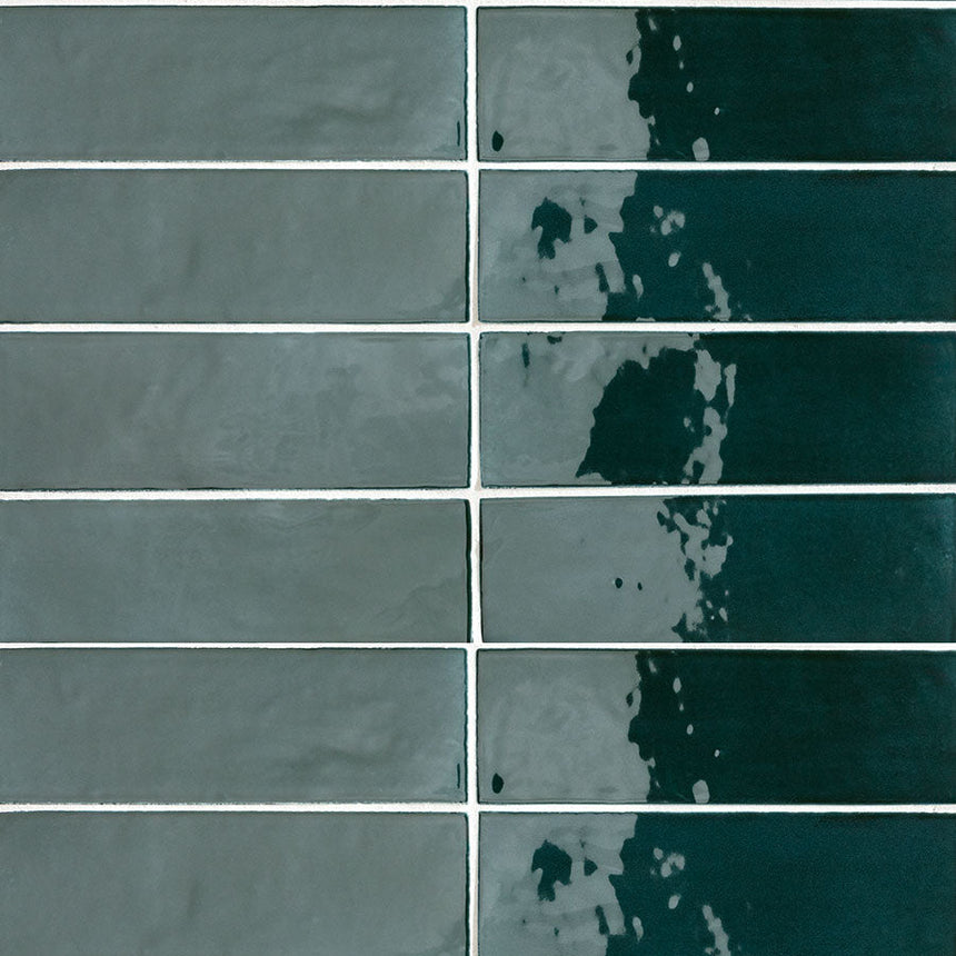 T-Brick Jade Gloss 52x160mm Handmade Look Ceramic Subway Tile