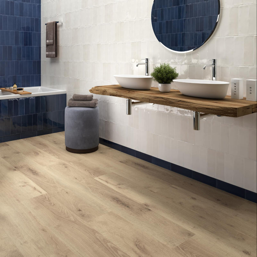 Tabarca Blanco Gloss 75x230mm Handmade Look White Subway Tile