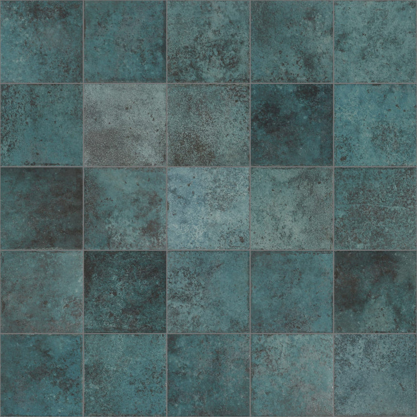 Tahiti 147x147 Anti-Slip Matte Turquoise