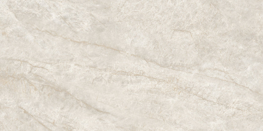 Taj Mahal Ivory SilkTec 600x1200mm Marble Look Porcelain Tile