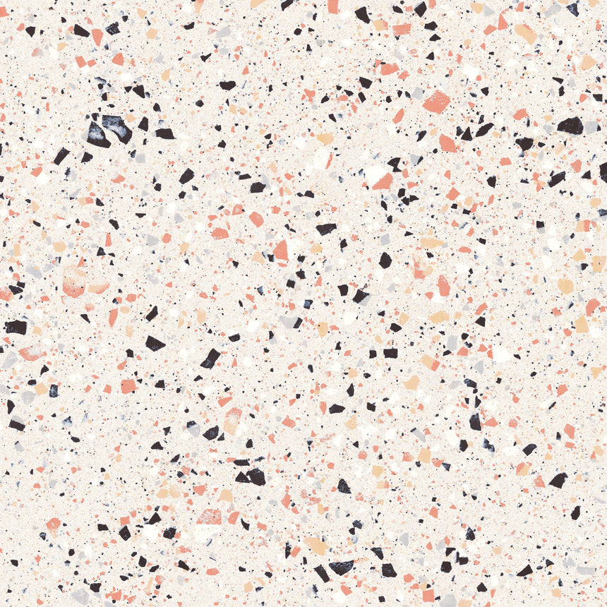 Venice Pink 600x600mm Matt Terrazzo Look Tile
