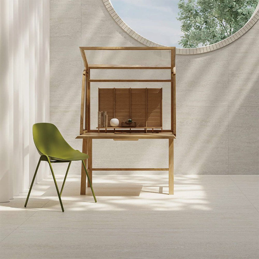 Avoca 600x600 Grip Bianco Vein Cut Travertine Look Tile