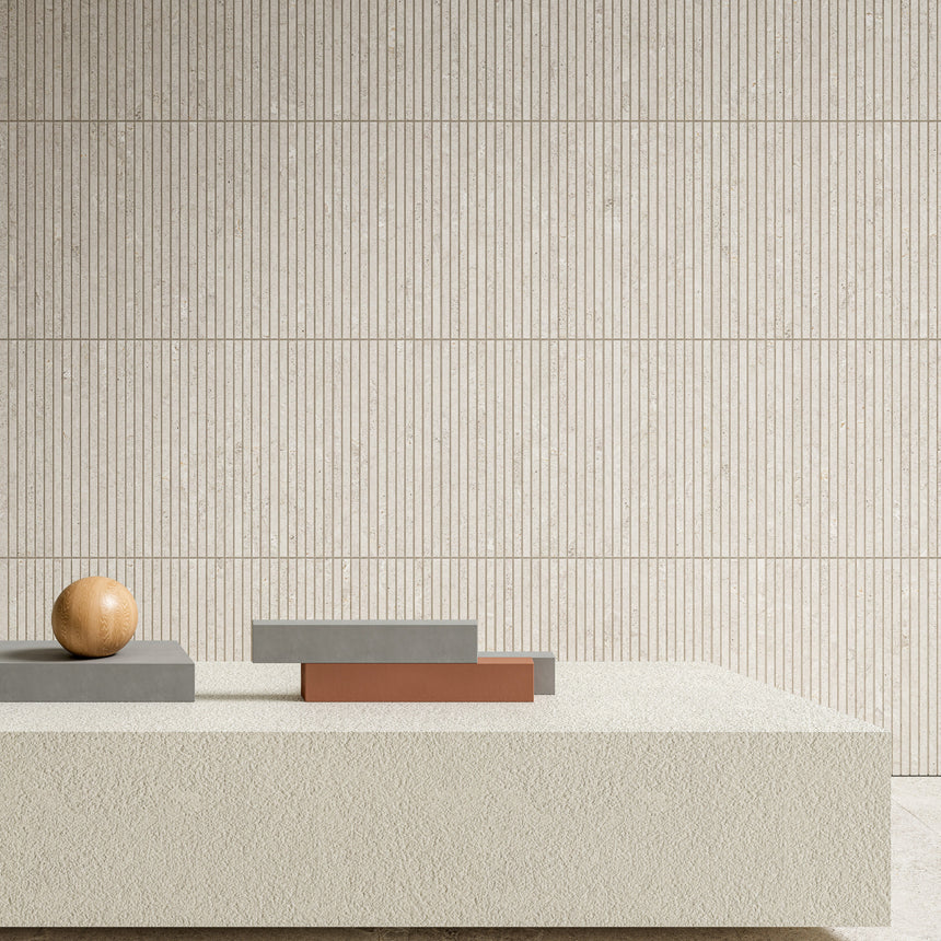 Anthology Crema 300x600mm Matt Feature Natural Stone Look Tile