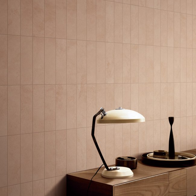 Venice Clay 60x250mm Matt Subway Tile shown in a supplier lifestyle setting