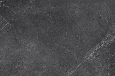 Enzo Coal Square Edge Bullnose Stone Look Porcelain Paver External 400x600mm