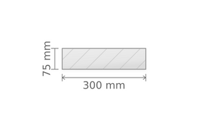 75x300mm Tiles