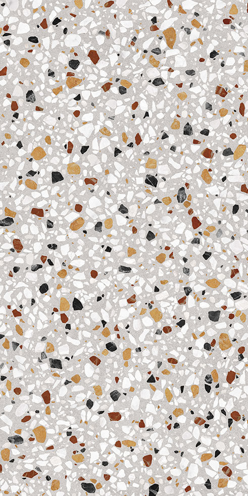 Agglo Murano 600x1200mm Matt Terrazzo Look Tile