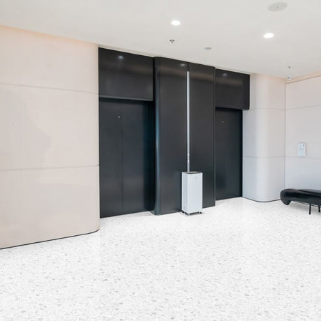 Agglo Lido 600x600mm Matt Terrazzo Look Tile