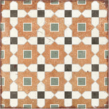 Alhambra Tessina Matt 200x200mm Decorative Encaustic Look Porcelain Tile
