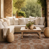 Andalusia Zahara Matt 200x200mm Decorative Encaustic Look Porcelain Tile