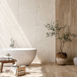 Anthology Crema 600x1200mm Matt Natural Stone Look Tile