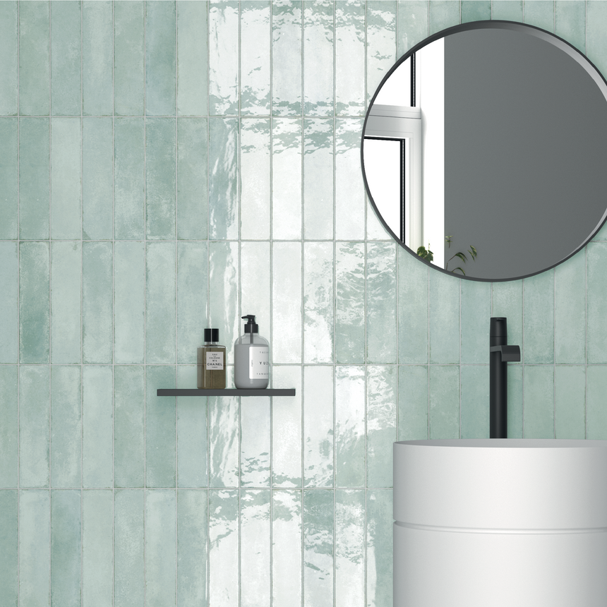 Acquarello Aqua 60x246mm Gloss Subway Tile
