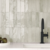 Acquarello Ash Grey 60x246mm Gloss Subway Tile