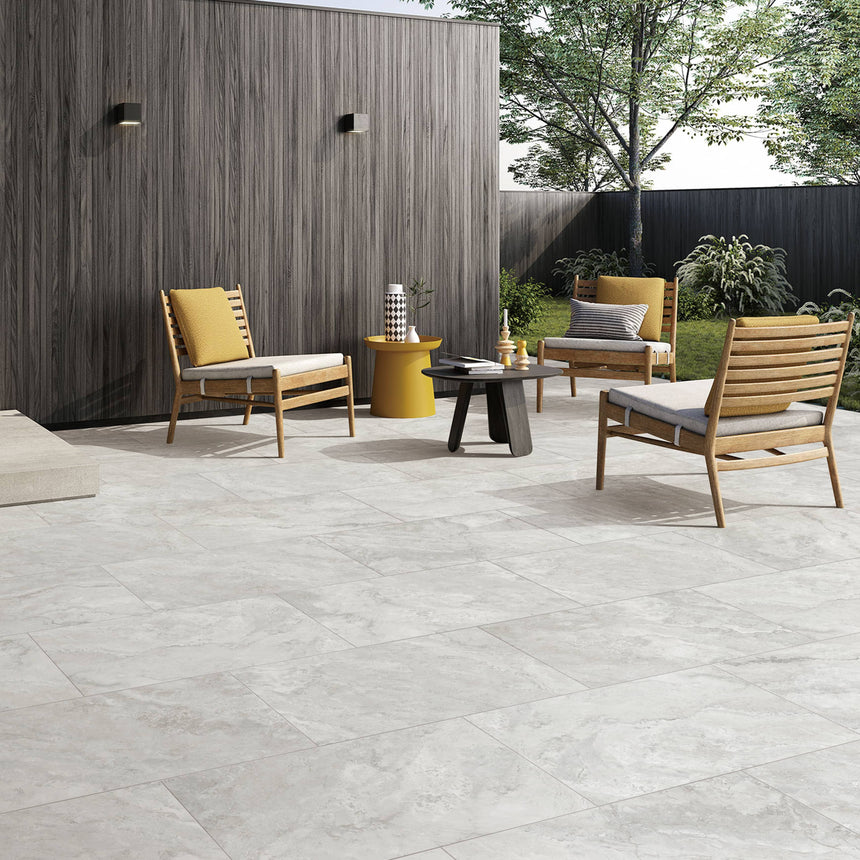 Baroque 400x600 External Paver Light Grey