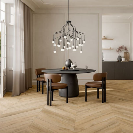 Bona Chevron XL Honey 850x150mm Timber Look Tile