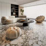Calacatta Viola Marble Look 3D Textured 600x1200mm Porcelain Wall & Floor Tile