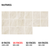 Capri  600x600 SurfaceTec Nutmeg