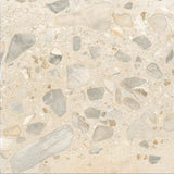 Ciottoli Sassi Avorio Matt Rectified 906x906mm Italian Stone Look Porcelain Tile