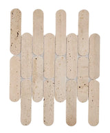 Connect Rome Natural Travertine Mosaic Tile Honed 294x302